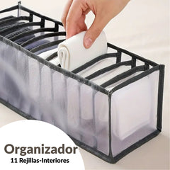 Organizador De Cajones En Tela x11 Compartimientos Fe Market
