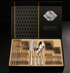 Set Premium De Cubiertos 24 Piezas