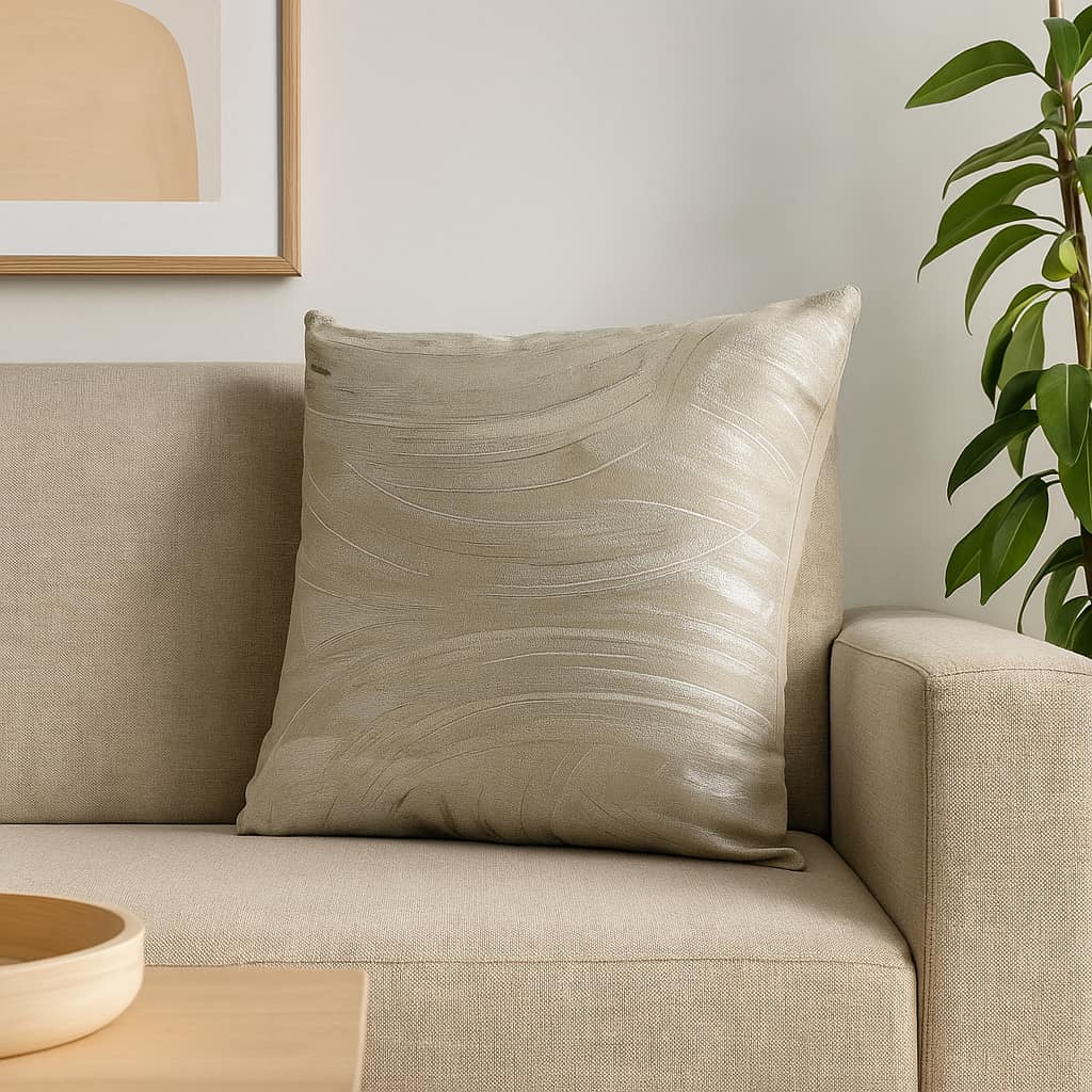 Cojin Pasquilla 710 45x45 cm Beige | Lala Home Colombia