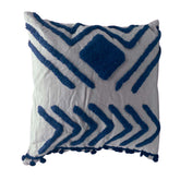 Cojín Rustic 50 T.45x45 Azul