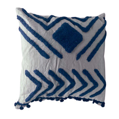 Cojín Rustic 50 T.45x45 Azul