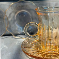 Set De Té En Vidrio