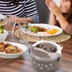 Lonchera Acero Inoxidable Diseño Oso 1000 ml | Lala Home Colombia