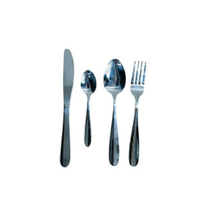 Juego de Cubiertos x16 Piezas con Soporte Plateado | Lala Home Colombia