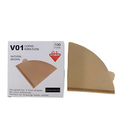 Filtros V01 para preparar de una a dos tazas de café