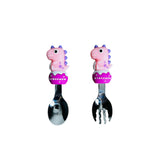 Set x2 Cubiertos 3D Dinosaurio | Lala Home Colombia