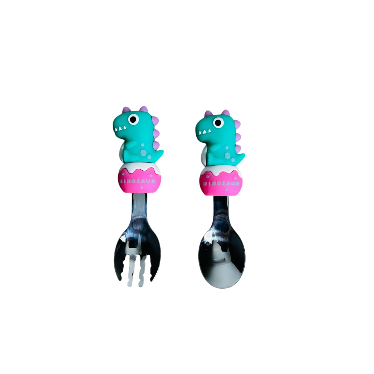 Set x2 Cubiertos 3D Dinosaurio | Lala Home Colombia