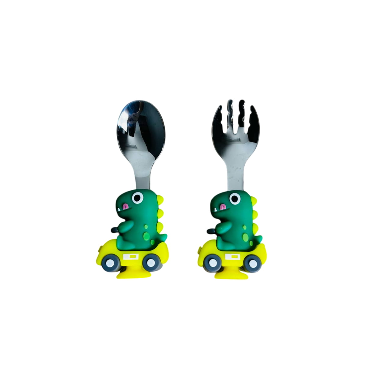 Set x2 Cubiertos 3D Dinosaurio | Lala Home Colombia