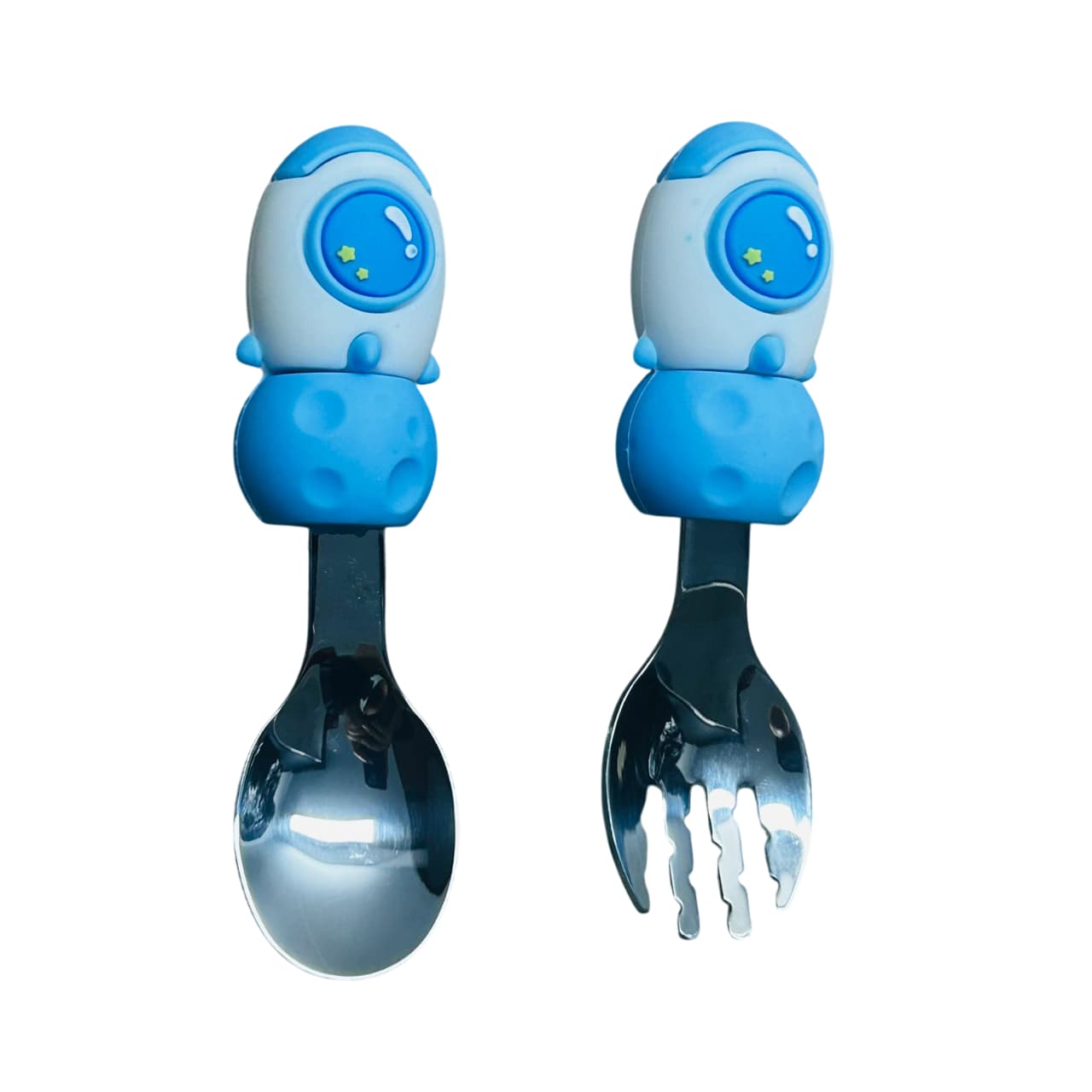 Set 2 Cubiertos 3D Cohete | Lala Home Colombia