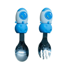 Set 2 Cubiertos 3D Cohete | Lala Home Colombia