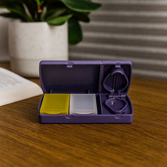 Mini pastillero rectangular con cortador guillotina 12x6 cm