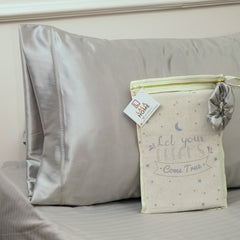 Juego de 2 fundas de almohada de seda, Fundas Anti Frizz