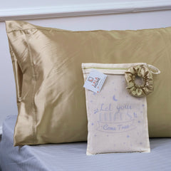 Juego de 2 fundas de almohada de seda, Fundas Anti Frizz