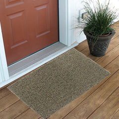 Tapete de entrada felpudo Confortmat bicolor 40×60 cm en PVC