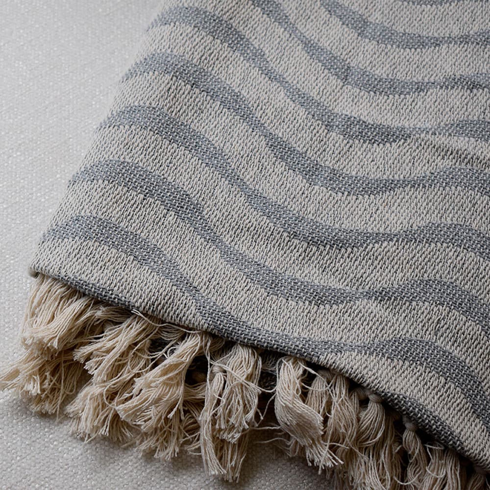 Frazada 125×150 cm de estilo discreto y elegante