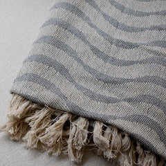 Frazada 125×150 cm de estilo discreto y elegante