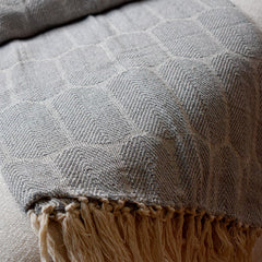 Manta decorativa para sala o dormitorio 125×150