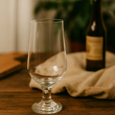 Copa de vino en vidrio transparente 350 ml