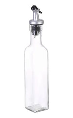 Botella de vidrio para aceite con dosificador