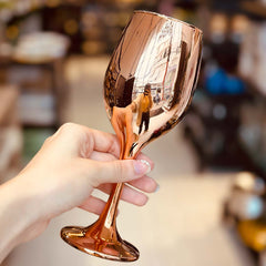 Copa lisa de vidrio 330 ml ideal para eventos y cócteles – Lala Home Colombia