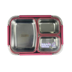 Lonchera Acero Inoxidable 3 Compartimientos 780 ml | Lala Home Colombia