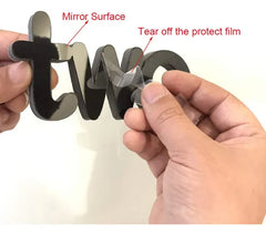 Reloj De Pared 3D 70-95cm