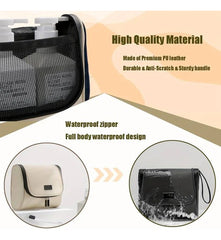 Maleta Viajera Curva Impermeable Tipo Cuero