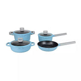 Batería de Cocina Chelsea 9 Piezas Azul KW