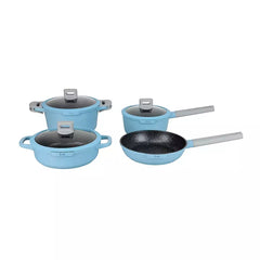Batería de Cocina Chelsea 9 Piezas Azul KW