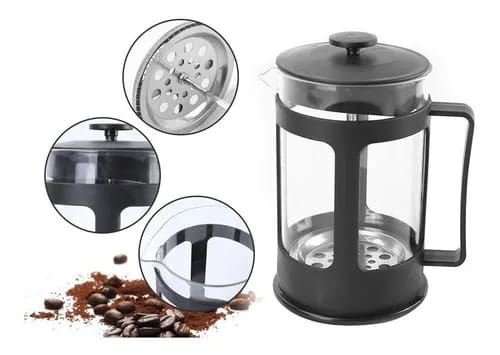 Cafetera Francesa 600ml Negra | Lala Home Colombia