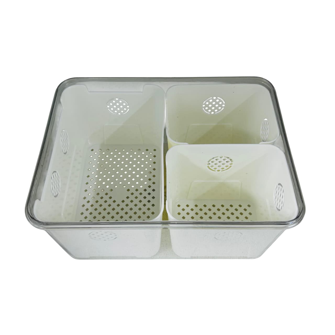 Organizador Nevera 22x30 cm Escurridor Acrílico | Lala Home Colombia