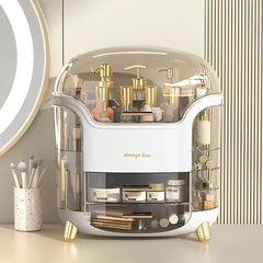 Organizador De Maquillaje Gris