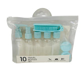 Recipientes Organizadores Viajeros x10 Pz