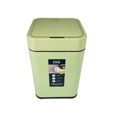 Papelera 10lt Con Sensor Inteligente Eko Verde Lima