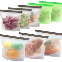 Bolsa de Almacenamiento En Silicona Hermética Multiusos 500ml