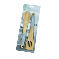 Set De Cocina x2 En Bambú Y Silicona
