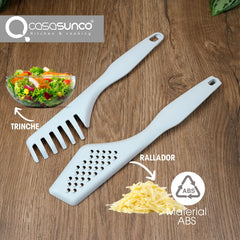 Pinzas De Cocina Para Ensaladas Multiusos Casasunco