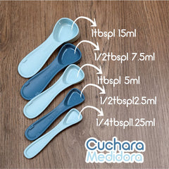 Set 5 Cucharas Medidoras Casasunco