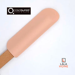 Espátula En Bambú Y Silicona Casasunco