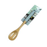 Cuchara Ranurado En Bambú Y Silicona