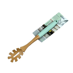 Espaguetera de Bambú con Mango de Silicona Antideslizante