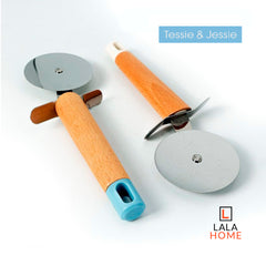 Cortador De Pizza En Bambú