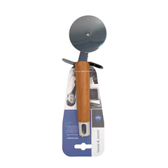 Cortador De Pizza En Bambú