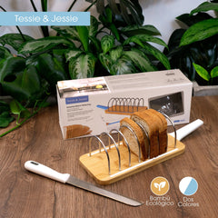 Organizador Multifuncional En Bambú Tessie & Jessie