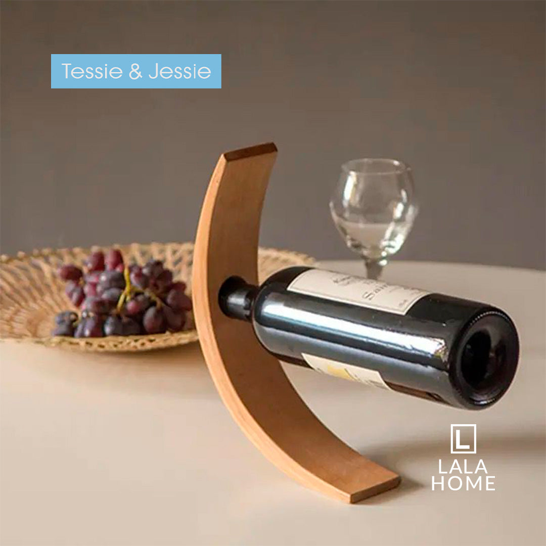 Porta Vino En Bambú T&J