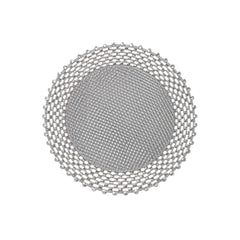 Individual redondo de 38 cm con diseño entrelazado