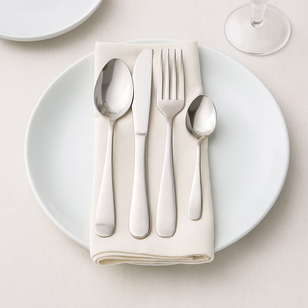 Caja de cubiertos de acero inoxidable Tokio – 24 piezas