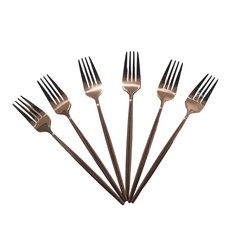 Set Tenedor x6 und Estambul Oro Rosa