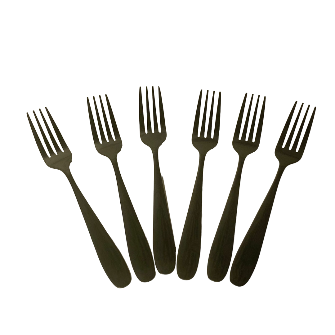 Set Tenedor x6 Negra Doha
