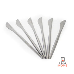 Set Cuchillos x6 Und Montevideo Plata Alana Hogar